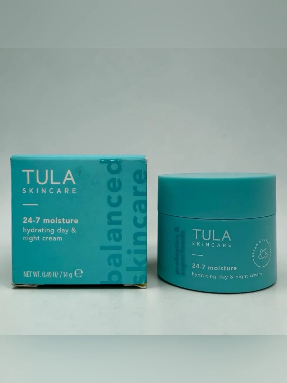 TULA 24-7 Moisture Hydrating Day & Night Cream 0.5 oz Mini Travel Size